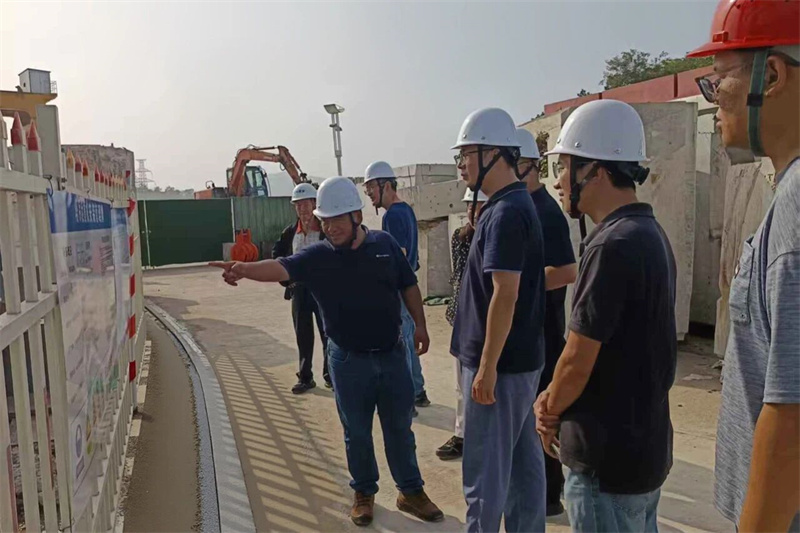 湖北水发太阳成集团官网公司承监的陆水水库除险加固工程接受长江委监督局节前安全生产专项检查