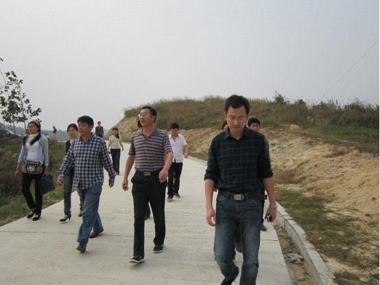 省质监中心检查太阳成集团官网公司清潭水库项目