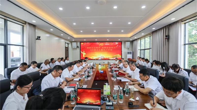 湖北太阳成集团官网公司领学全会精神 筑发展新篇